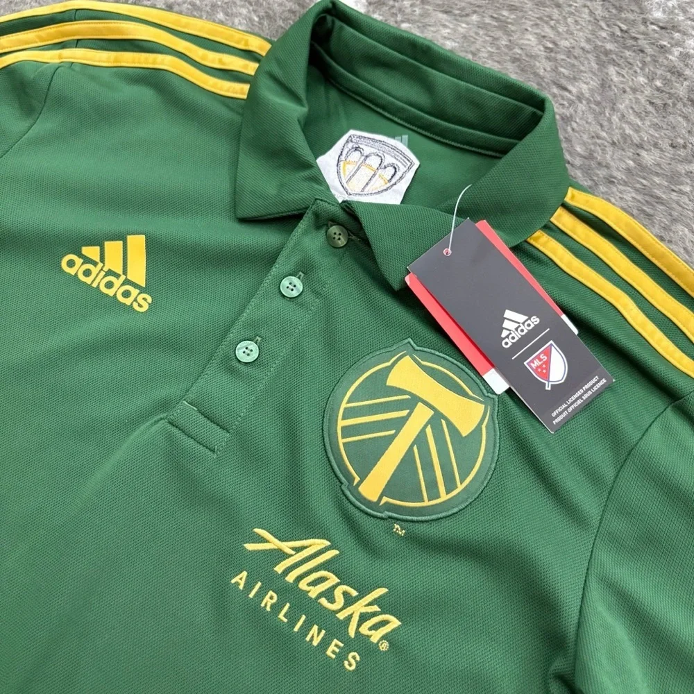 NWT Adidas Portland Timbers Providence Park Polo - Picture 3 of 10
